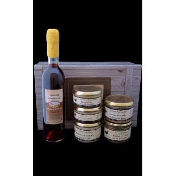 Coffret authentique terrines et apéritif Gratte-Cul