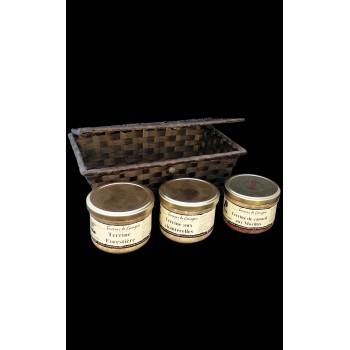 Coffret 3 terrines champignons n°1