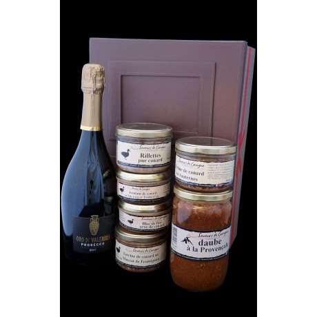 Coffret cadre photos Prosecco Oro Di Valerius