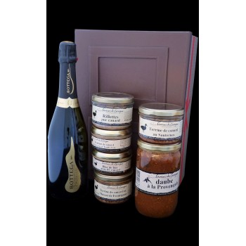 Coffret cadre photos Prosecco Bottega
