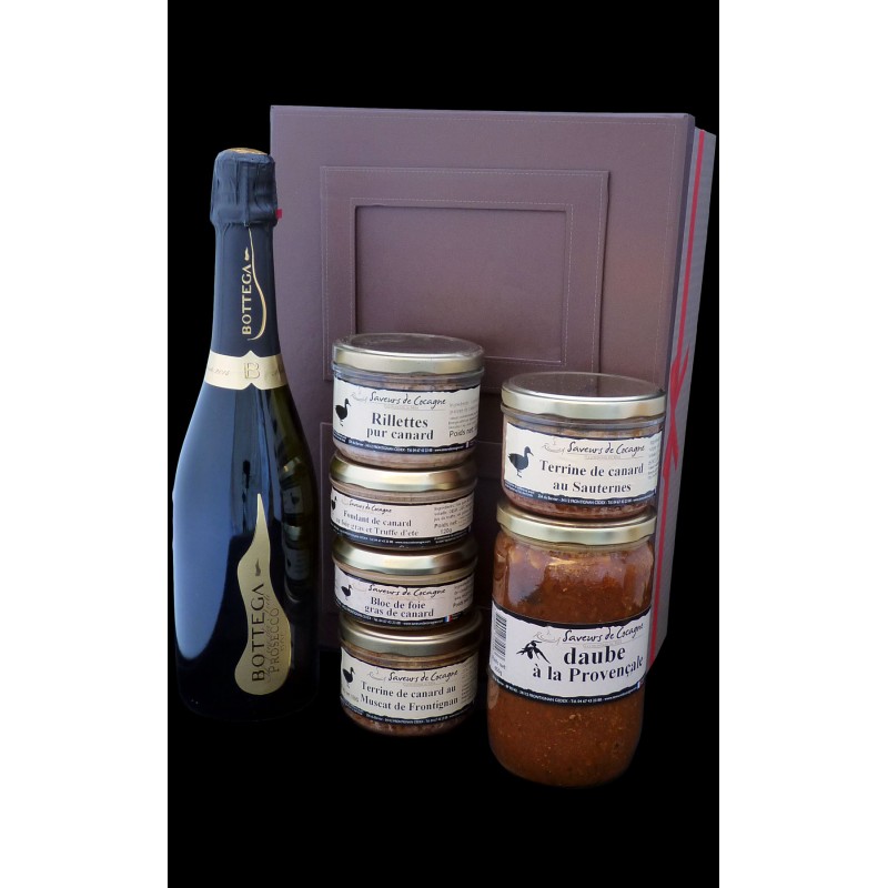 Coffret cadre photos Prosecco Bottega