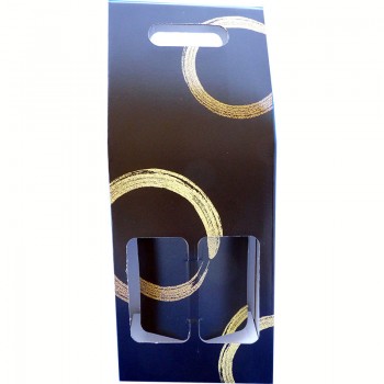 Coffret noir vide pour 2...