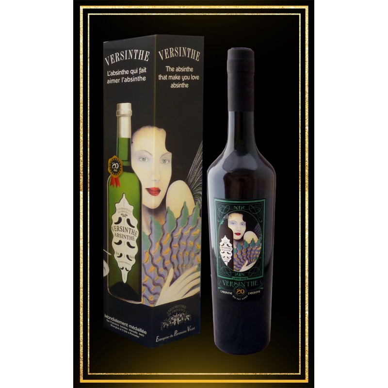 Coffret cadeau Fée Verte Versinthe édition 20 ans 70cl